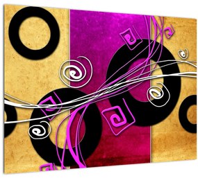 Tablou abstracției (70x50 cm)