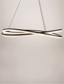 Lustra LED CCT moderna cu telecomanda OPEHLIA negru