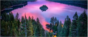 Tablou - Lacul Tahoe, Sierra Nevada, California, SUA (120x50 cm)