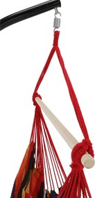 Hamac din pânză agăţat, roşu, NIKOLO NEW