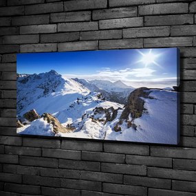 Tablou pe pânză Summit-ul tatra