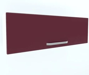 Armonia Suspendat orizontal  cu 1 usa cu maner front MDF Rosu