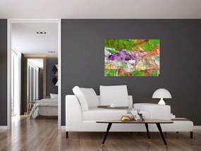 Tablou cu abstracție - pictura (90x60 cm)