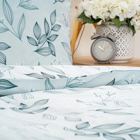 Lenjerie de pat din bumbac 4Home Frosty Leaves ,140 x 220 cm, 70 x 90 cm, 140 x 220 cm, 70 x 90 cm