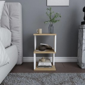 Măsuță de noptieră Carter Oak White