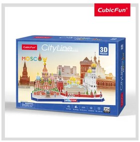 PUZZLE 3D MOSCOVA 107 PIESE - CUBICFUN (CUMC266H)