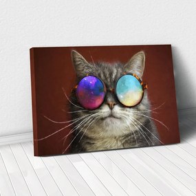 Tablou Canvas - Cool cat 40 x 65 cm