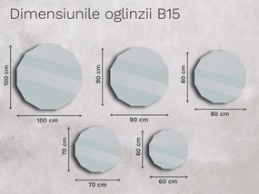 Oglindă Base B15 60×60