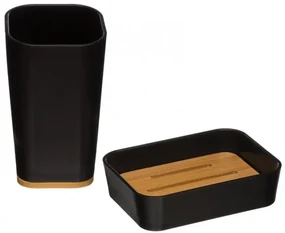 Set accesorii baie Black Natureo