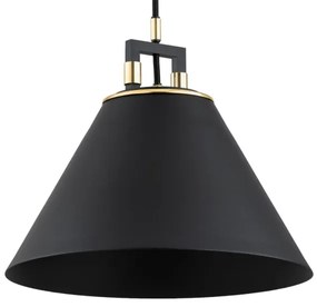 Lustră pe cablu ORTE 3xE27/15W/230V neagră Argon 6174