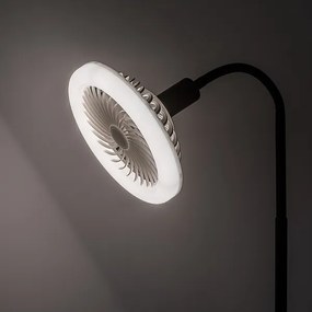Lampă LED de podea cu ventilator Rabalux 74031, 1xE27/16W/230V