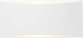 Lampă de perete inteligentă albă 20 cm cu WiFi G9 - Tum