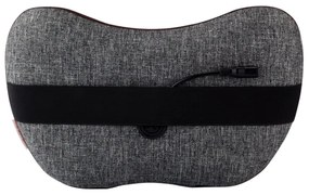 Perna pentru masaj calatorie Medivon, Shiatsu, 2 viteze, 8 capete, Incalzire, Relaxarea pielii si a mușchilor, 2 directii, Gri/Maro