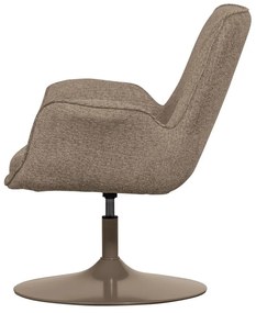 Fotoliu bej cu șezut cu înălțime ajustabilă Marten – WOOOD