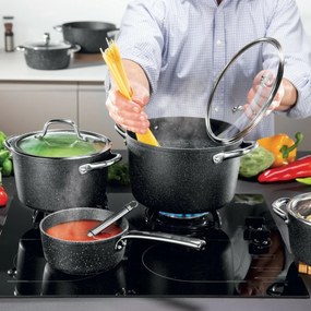 Cratiță cu capac Tescoma PRESIDENT Stone 4,5 l, 4,5 l