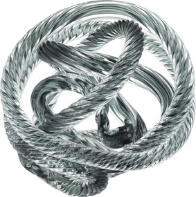 Obiect decorativ LUX Dominico L, diam.20cm gri 113529 HZ