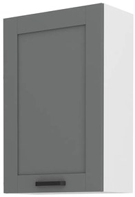 Dulap superior de bucătărie Lucid 60 G 90 1F (dustgrey + alb). 1045554