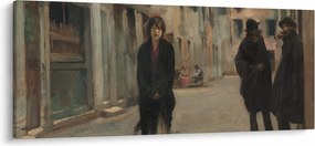 Tablou - John Singer Sargent, Street in Venice, reproducere (120x50 cm)