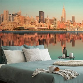Fototapet reflectarea fermecătoare a New York-ului