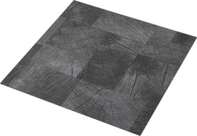 vidaXL Plăci de Pardoseală 55 pcs Gri 5,11 m² PVC