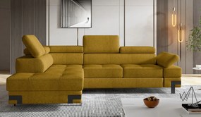 Coltar living extensibil Emporio L pe stanga - L262 x l223 x h90 cm