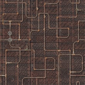 Fototapet, Pipework Oxidation, Rebel Walls