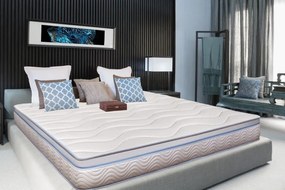 Saltea Green Future Arctic Gel Memory 14 + 5, 7 zone de confort, Anatomica, Ortopedica 140x200 cm