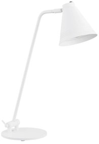 Veioza, lampa de masa design modern AVALONE alb
