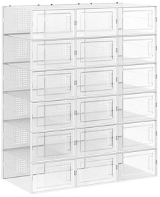 Raft modular BOXIFY cu compartimente, alb