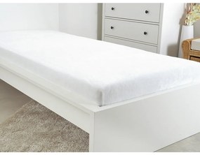 Cearșaf de pat din microflanelă B.E.S. Petrovice alb , 180 x 200 cm, 180 x 200 cm