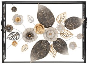 Masă consolă neagră 42x112 cm Glam Dark – Mauro Ferretti