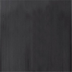 vidaXL Covor dreptunghiular, gri, 100x100 cm, bambus