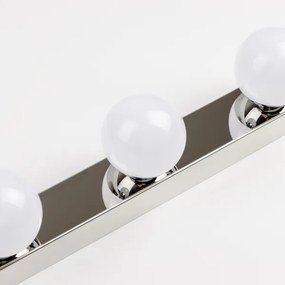 BRILAGI - SET 2x aplice de perete pentru baie cu LED HOLLYWOOD 3xLED/3W/230V 39 cm IP44 crom