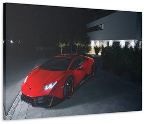 Tablou Canvas Red Lambourghini 120x80 cm