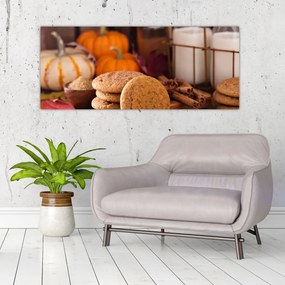 Tablou - Biscuiți de toamnă (120x50 cm)