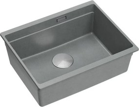 Chiuveta din granit Logan 100 gri metalic