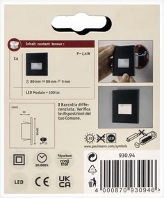 Paulmann 93094 - LED 1,2W lampă de scară EDGE 230V