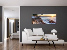 Tablou - Malul pacfic (120x50 cm)