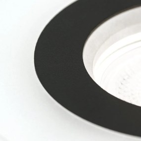 Spot incastrabil tavan GLOW D-11cm negru
