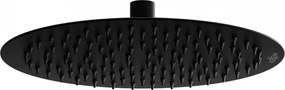 Mexen Slim cap de duș de ploaie 25 cm, negru - 79225-70