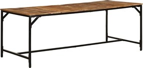 vidaXL Masa de sufragerie 200x100x75 cm lemn masiv de mango brut