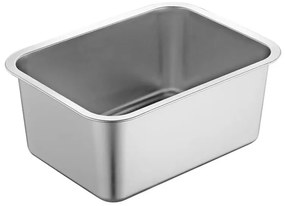 Tava de copt Rosberg R51222K3610, 33x24x10cm, Otel inoxidabil, Dreptunghiulara, Inox