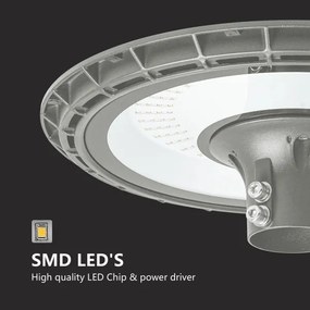 Brilagi - Lampă stradală LED de exterior URBANSPARK LED/120W/230V gri IP65