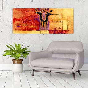 Tablou - Zeița africană (120x50 cm)