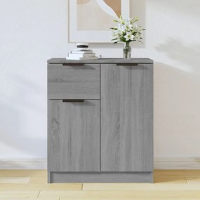 vidaXL Dulap, sonoma gri, 60x30x70 cm, lemn prelucrat