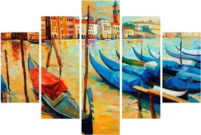 Tablou - Port în Veneția (150x105 cm)