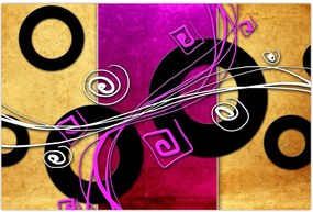 Tablou abstracției (90x60 cm)