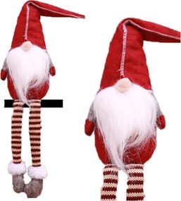 Piticot decorativ SANTA CLAUS 50 cm - mai multe culori Culoare: Rosu
