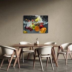 Tablou pe sticlă - Fructe (70x50 cm)