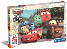 Disney Mașini Road Trip Puzzle maxi de 24 de piese Clementoni